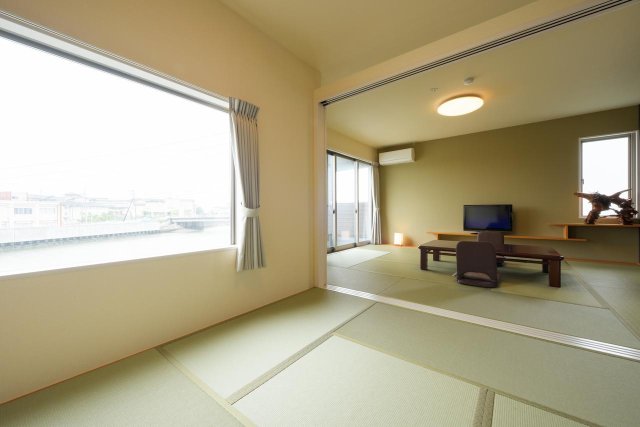 Matsushima Hotel Waraku Buitenkant foto